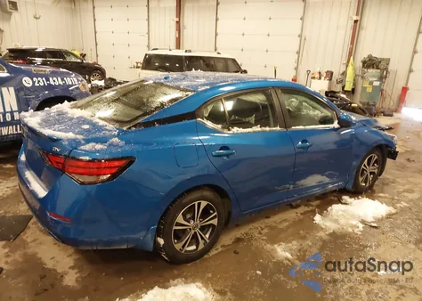 2020 Nissan Sentra Sv Xtronic Cvt z USA, uszkodzony, nr VIN 3N1AB8CV8LY261684